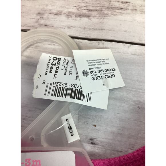 Toddler Girl Size 0-3 Months Dress NWT Thermal Dress, Colorful Casual 2 Pieces - Picture 4 of 4